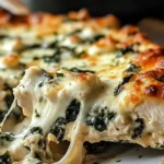 Chicken and Spinach Casserole with Cream Cheese