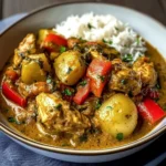 Creamy Chicken with Potatoes and Coconut
