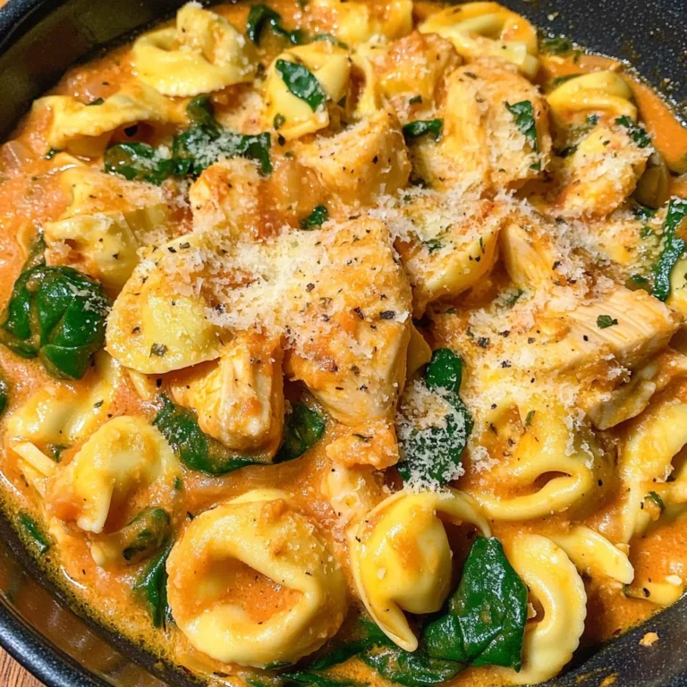 CrockPot Chicken Tortellini