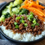 Korean Ground Beef Bowl