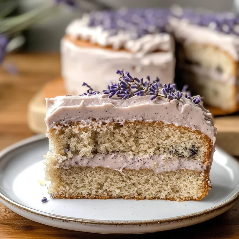 London Fog Cake