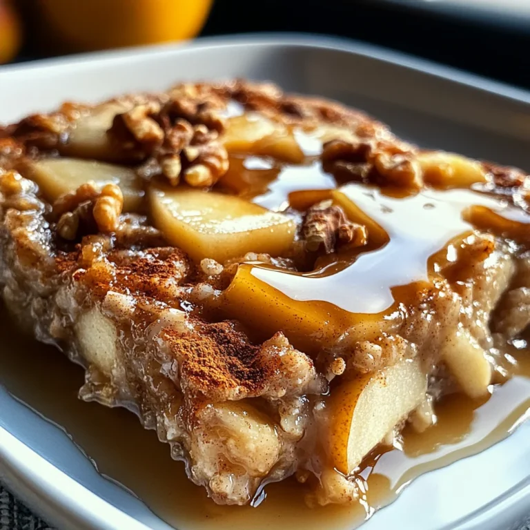 Oatmeal Apple Breakfast Bake