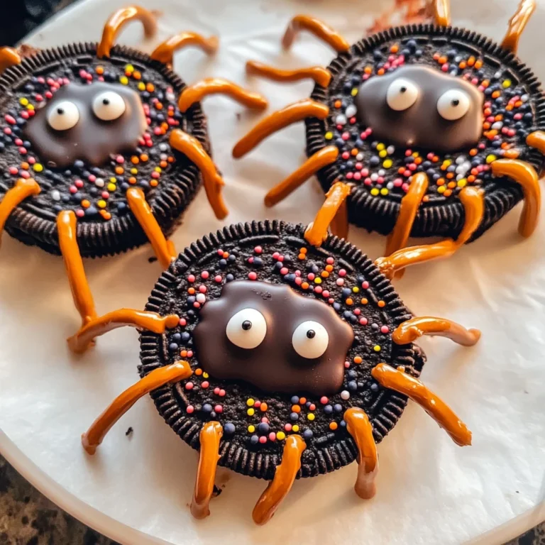 Oreo Spider Halloween Cookies