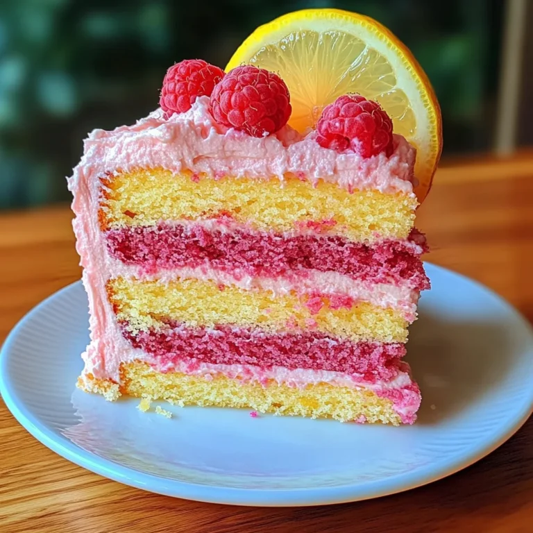 Pink Lemonade Cake