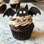 Vegan Oreo Bat Cupcakes